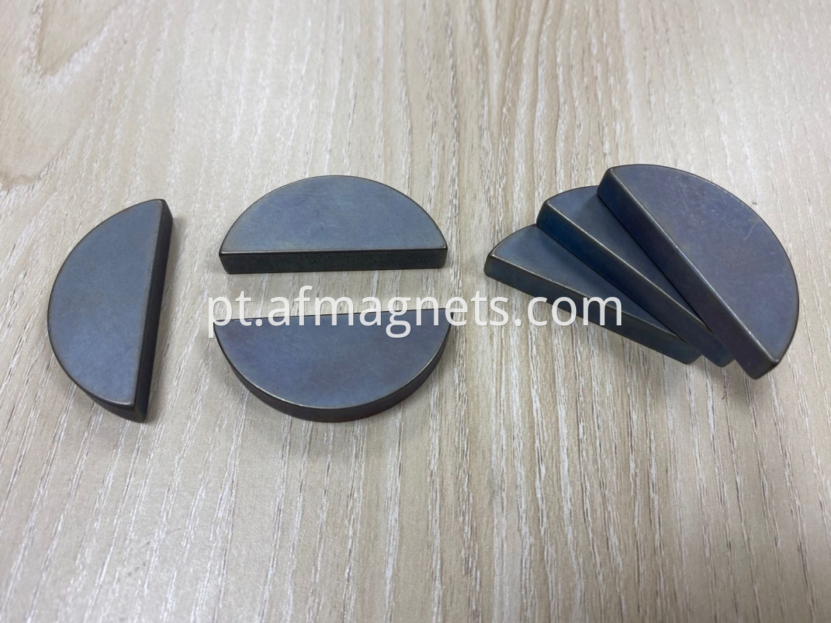 Half Round Neodymium Magnets